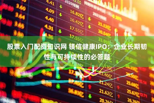 股票入门配资知识网 镁信健康IPO：企业长期韧性与可持续性的必答题