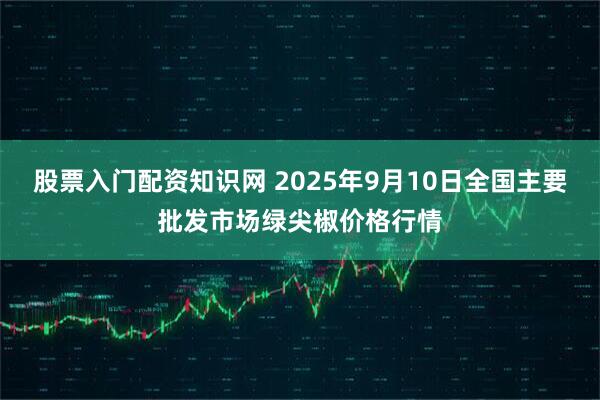 股票入门配资知识网 2025年9月10日全国主要批发市场绿尖椒价格行情